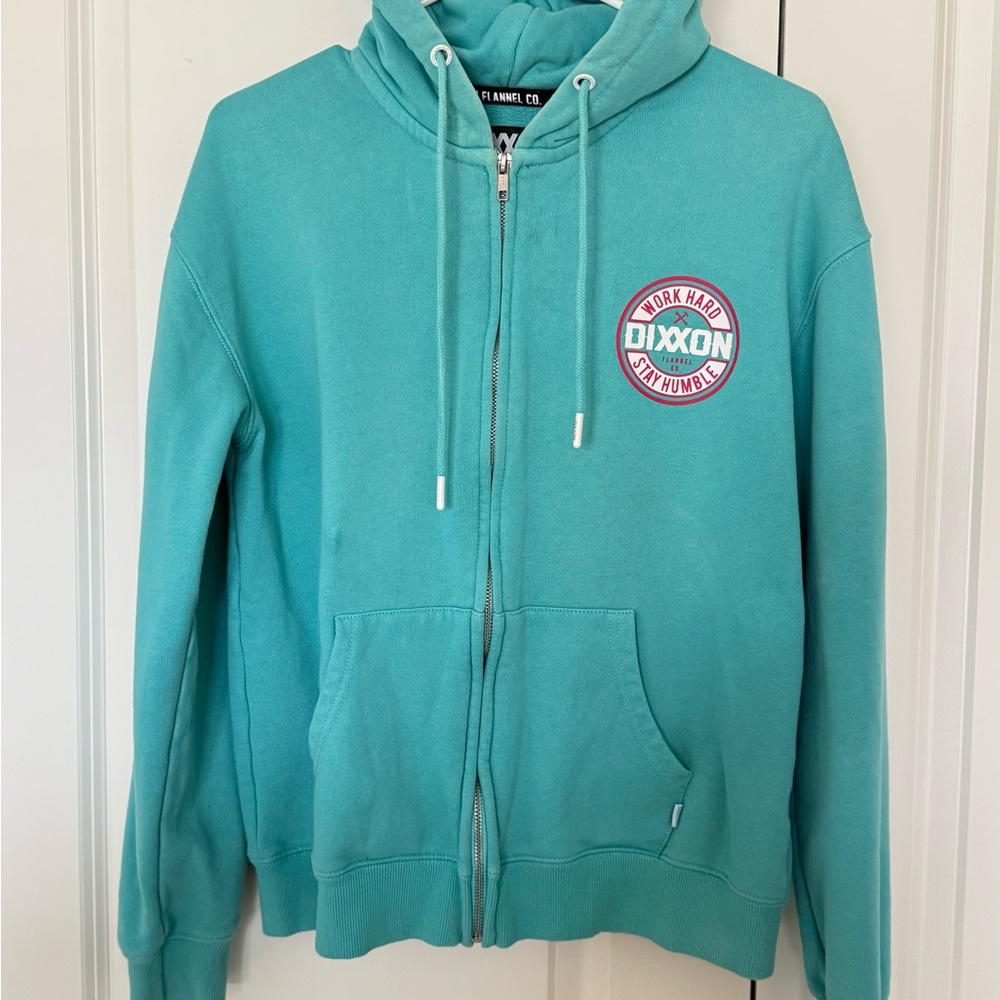 DIXXON Teal Women’s Zip-Up Hoodie